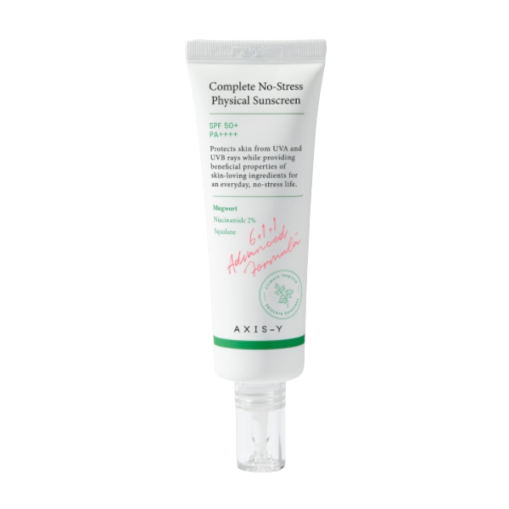 Axis-Y - Complete No Stress Physical Sunscreen SPF50+ PA++++ - 50ml